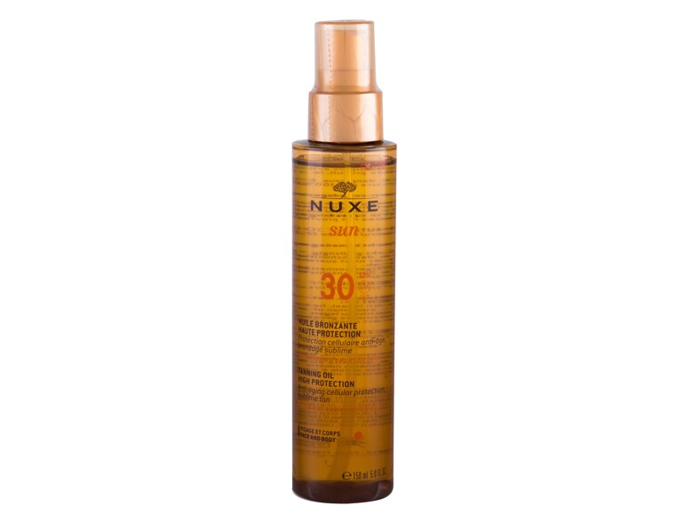 Sonnenschutz NUXE Sun Tanning Oil SPF30 150 ml