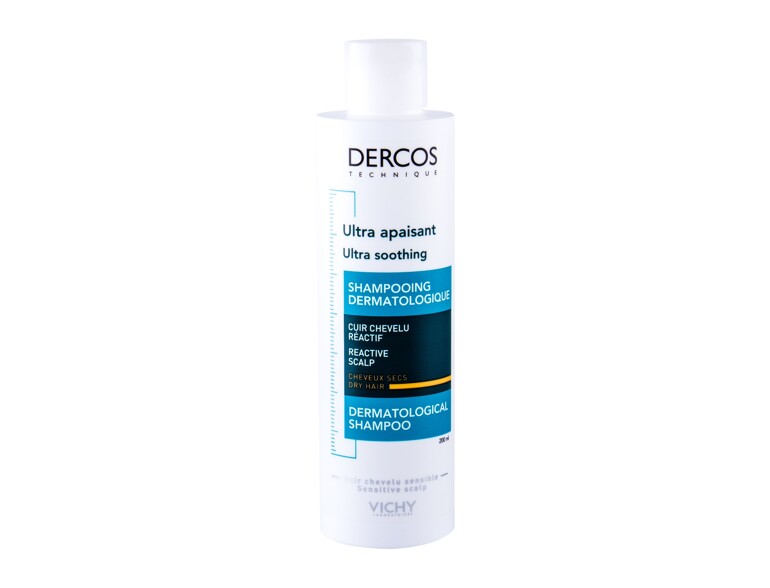 Shampoo Vichy Dercos Ultra Soothing Dry Hair 200 ml Beschädigte Schachtel