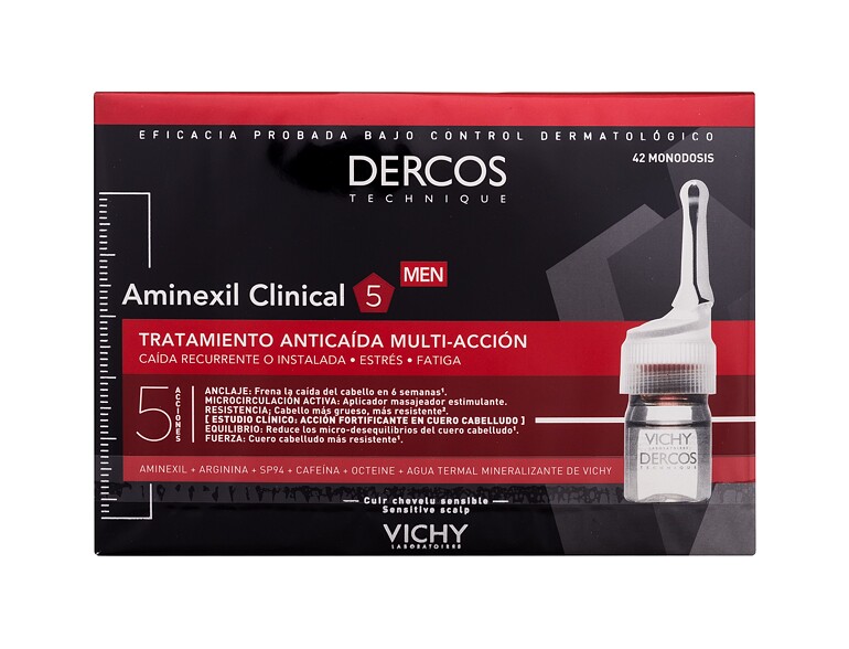 Mittel gegen Haarausfall Vichy Dercos Aminexil Clinical 5 42x6 ml