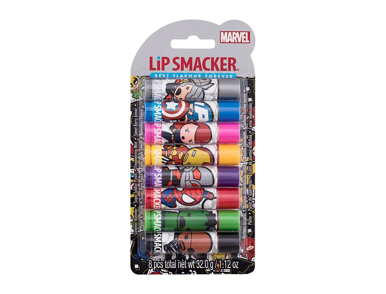 Lippenbalsam Lip Smacker Marvel Avenger Party Pack 4 g Beschädigte Verpackung