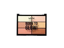 Highlighter NYX Professional Makeup Born To Glow Highlighting Palette 28,8 g