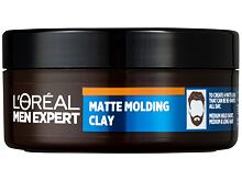 Crema per capelli L'Oréal Paris Men Expert Barber Club Messy Hair Molding Clay 75 ml