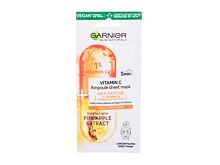 Maschera per il viso Garnier Skin Naturals Vitamin C Ampoule Sheet Mask 1 St.