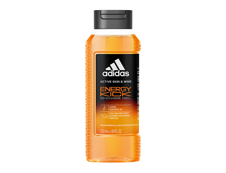 Duschgel Adidas Energy Kick New Clean & Hydrating 250 ml