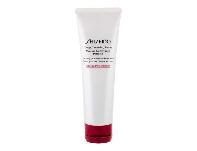 Reinigungsschaum Shiseido Essentials Deep 125 ml Beschädigte Schachtel