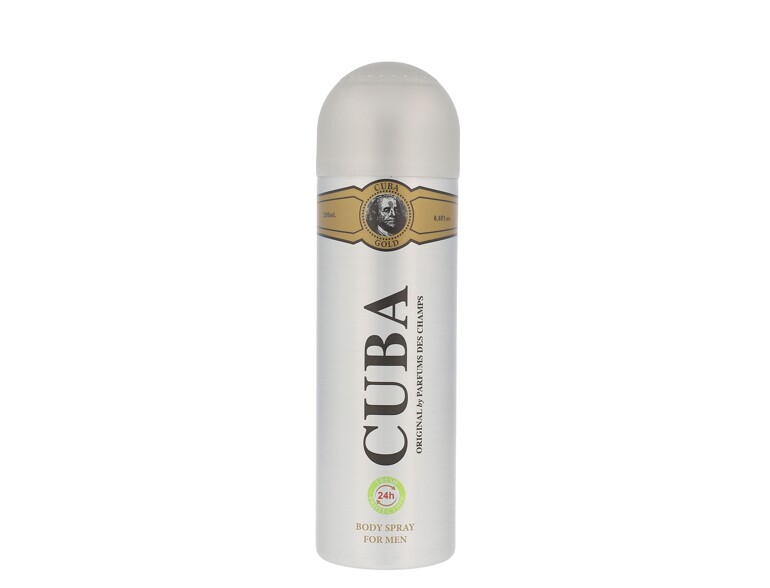 Deodorant Cuba Gold 200 ml Beschädigtes Flakon
