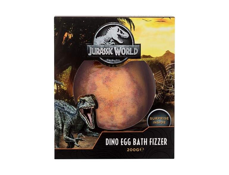 Bomba da bagno Universal Jurassic World Dino Egg Bath Fizzer 200 g scatola danneggiata