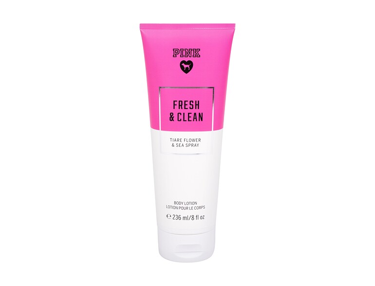Körperlotion Victoria´s Secret Pink Fresh & Clean 236 ml Beschädigtes Flakon