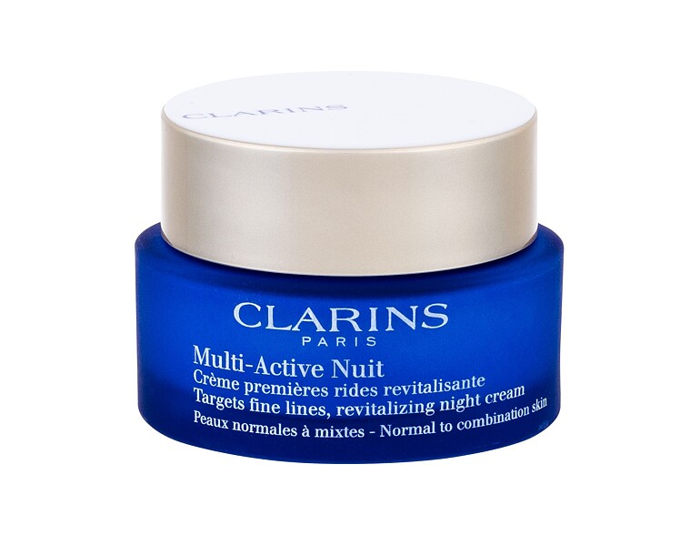 Crema notte per il viso Clarins Multi-Active 50 ml scatola danneggiata
