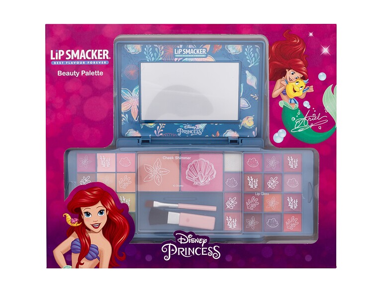 Make-up kit Lip Smacker Disney Princess Ariel Beauty Palette 1 St. scatola danneggiata