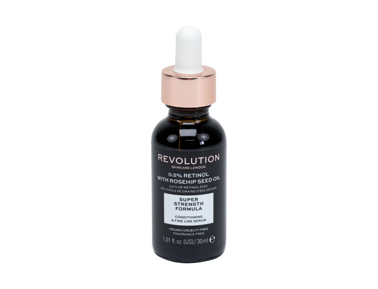 Gesichtsserum Revolution Skincare Skincare 0,5% Retinol with Rosehip Seed Oil 30 ml