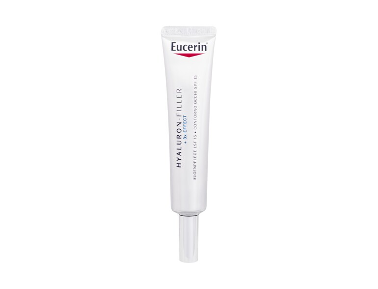 Augencreme Eucerin Hyaluron-Filler + 3x Effect Eye Care SPF15 15 ml