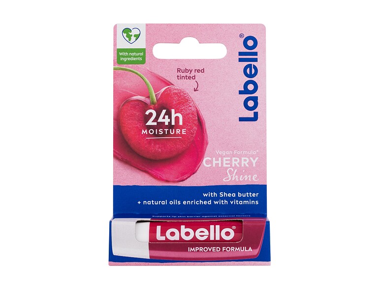 Balsamo per le labbra Labello Cherry Shine 24h Moisture Lip Balm 4,8 g