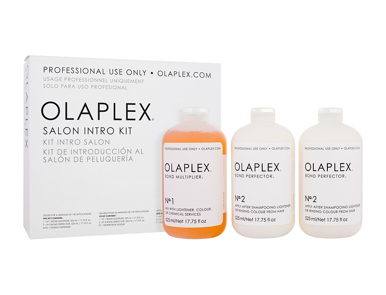 Sieri e trattamenti per capelli Olaplex Bond Multiplier No. 1 Salon Intro Kit 525 ml Sets