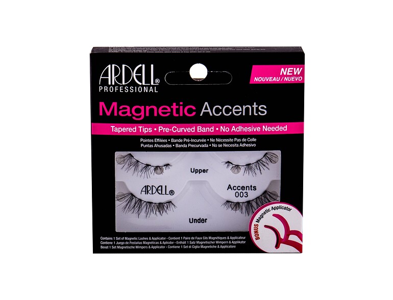 Ciglia finte Ardell Magnetic Accents 003 1 St. Black