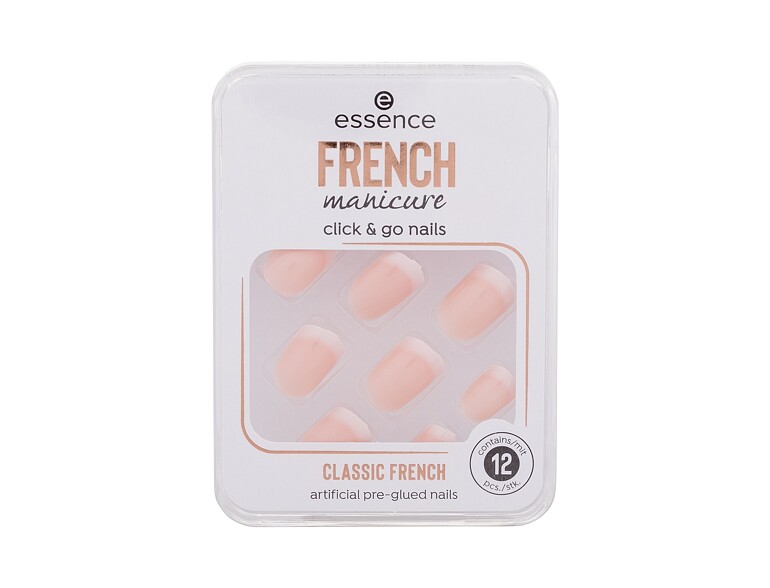 Kunstnägel Essence French Manicure Click & Go Nails 12 St. 01 Classic French