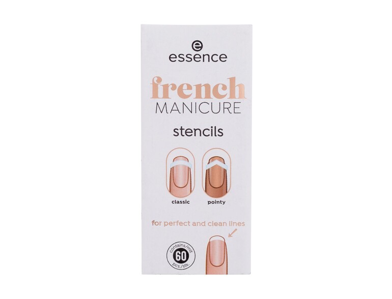 Maniküre Essence French Manicure Stencils 01 French Tips & Tricks 60 St.