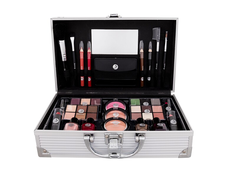 Make-up kit 2K Fabulous Beauty Train Case 66,9 g