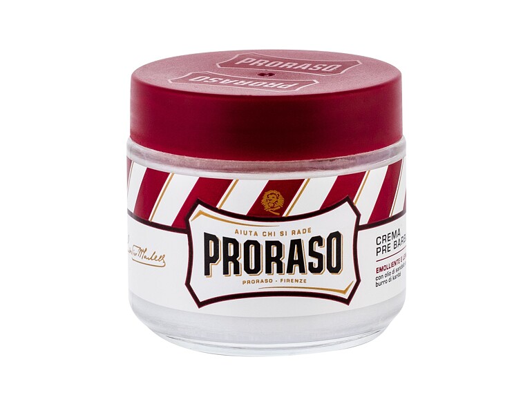 Prodotto pre-rasatura PRORASO Red Pre-Shave Cream 100 ml