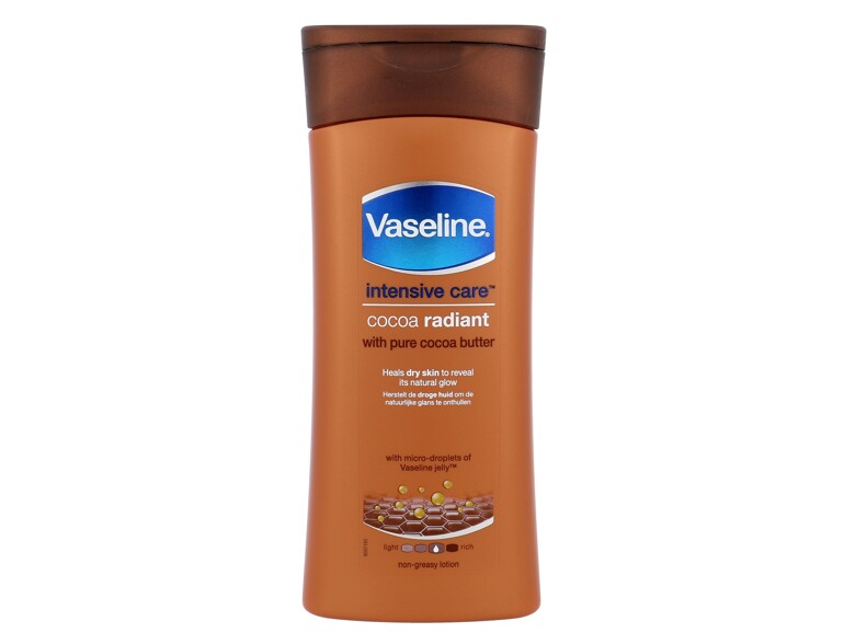 Latte corpo Vaseline Intensive Care Cocoa Radiant 200 ml