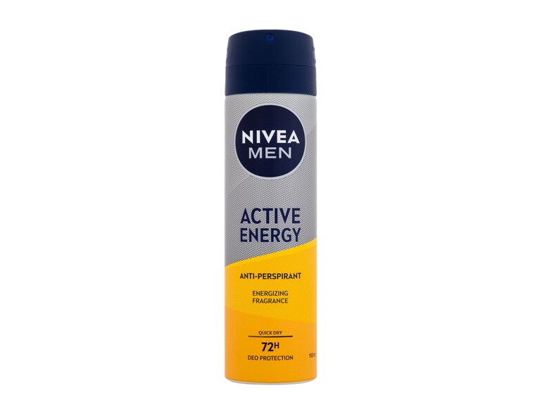 Antitraspirante Nivea Men Active Energy 48H 150 ml