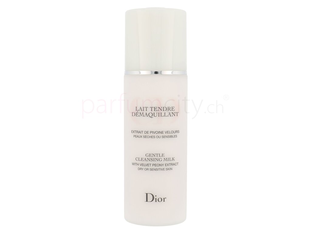 Dior gentle cleansing milk with velvet peony store extract