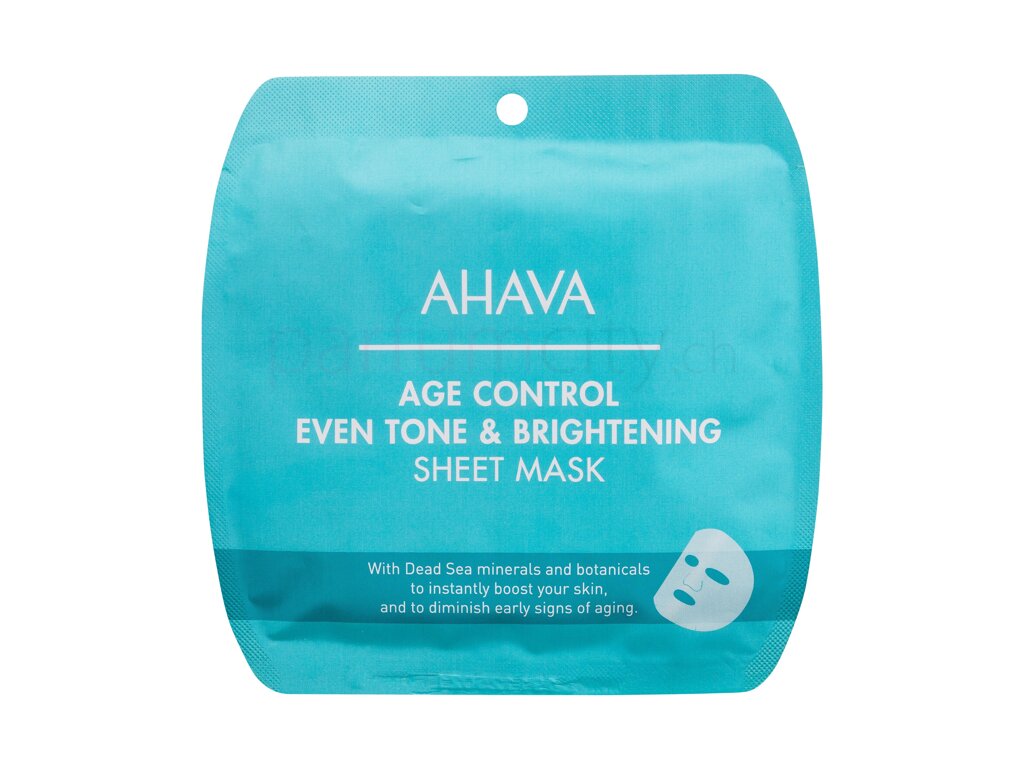AHAVA Age Control Even Tone & Brightening Sheet Mask Gesichtsmaske | Gesichtsmasken