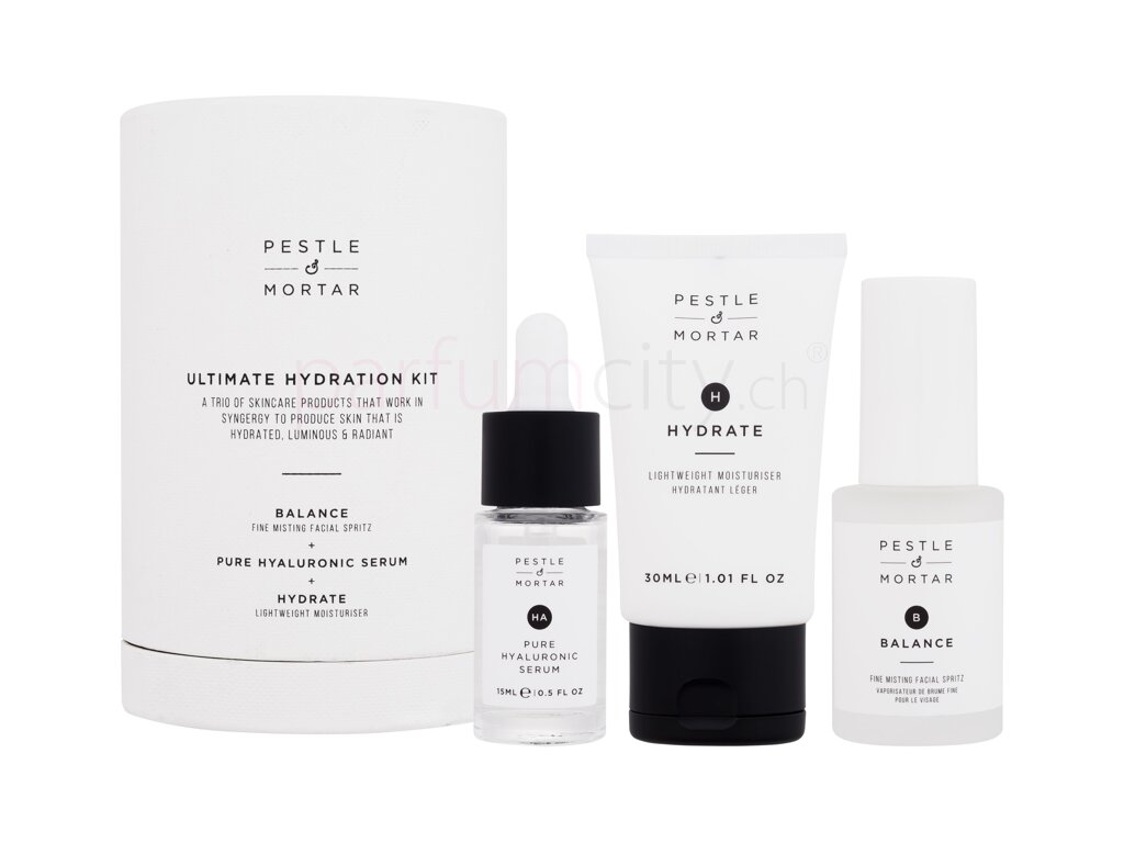 Pestle & Mortar The Ultimate Hydration Kit Gesichtswasser und Spray