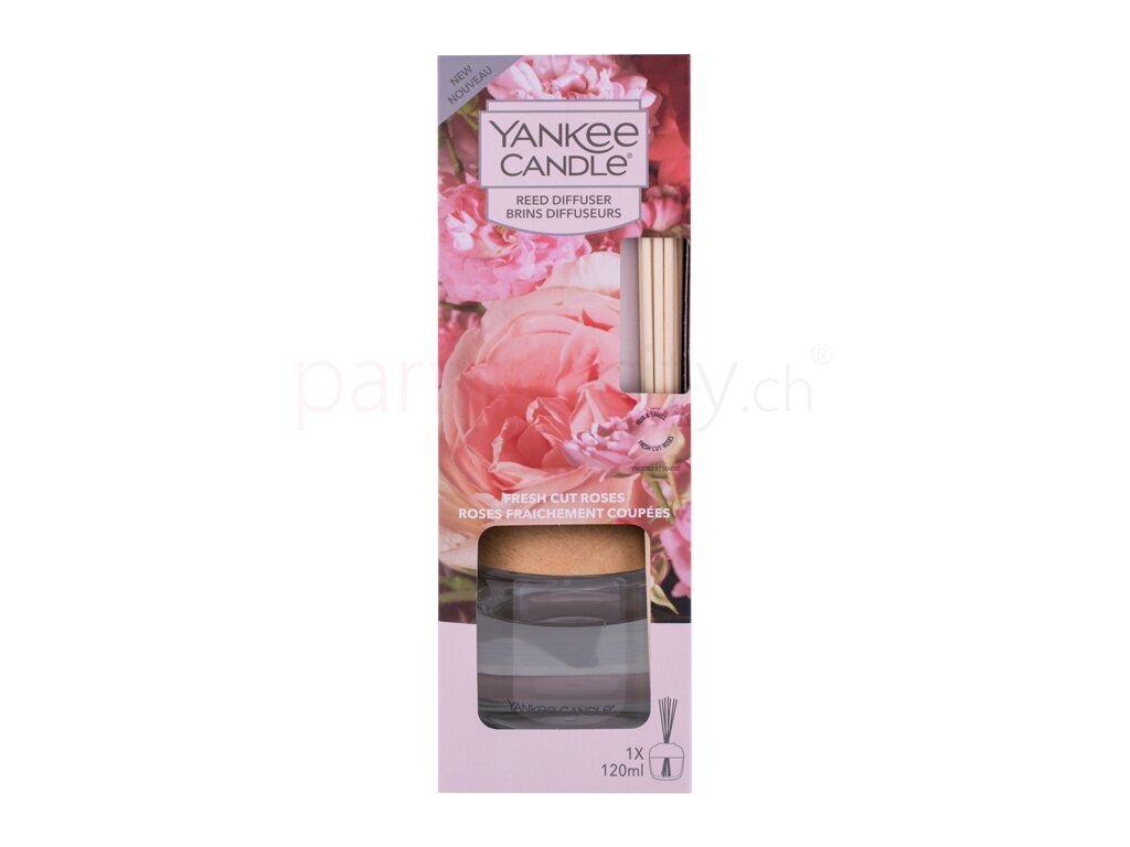 Yankee Candle Fresh Cut Roses Raumspray und Diffuser - Parfumcity.ch