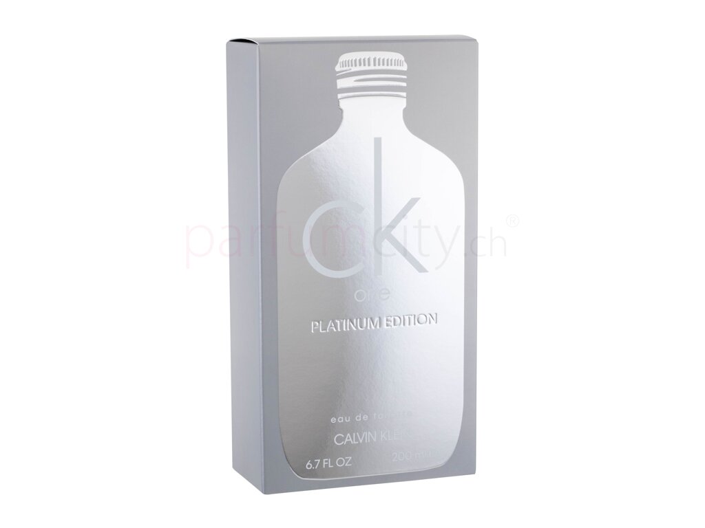 CK One Platinum Edition 100ml オードトワレ Calvin Klein CK One Platinum Edition Eau de toilette - Parfumcity.ch