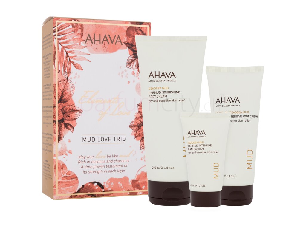 Trio Mud Körpercreme AHAVA Love Love Of Elements