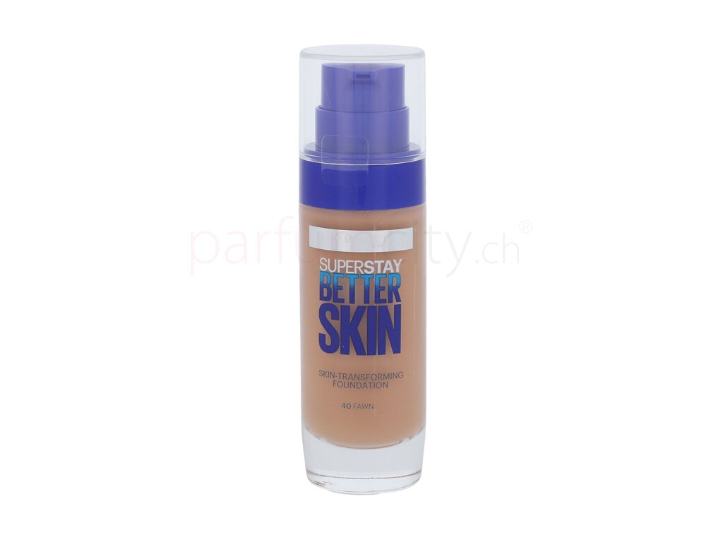 3 Fonds De Teint Maybelline Superstay Better Skin - Différentes Teintes, 30ml, Avec Protection Solaire