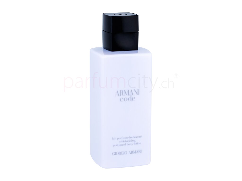 armani code lait parfume hydratant