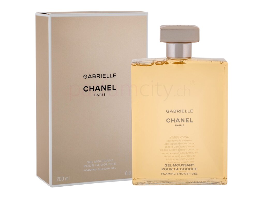 chanel gel moussant pour la douche