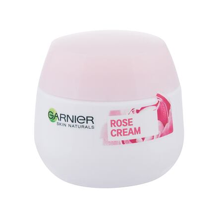 Garnier Skin Naturals Rose Cream Feuchtigkeitsspendende Tagescreme für trockene und empfindliche Haut 50 ml für Frauen