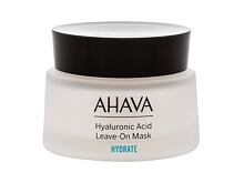 Maschera per il viso AHAVA Hyaluronic Acid Leave-On Mask 50 ml