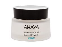 Maschera per il viso AHAVA Hyaluronic Acid Leave-On Mask 50 ml