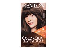 Haarfarbe  Revlon Colorsilk Beautiful Color 59,1 ml 43 Medium Golden Brown Beschädigte Schachtel