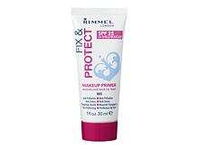 Base de teint Rimmel London Fix & Protect Makeup Primer SPF25 30 ml 005