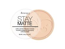 Puder Rimmel London Stay Matte 14 g 003 Peach Glow