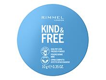 Poudre Rimmel London Kind & Free Healthy Look Pressed Powder 10 g 01 Translucent