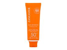 Sonnenschutz fürs Gesicht Lancaster Sun Sensitive Luminous Tan Oil-Free Milky Fluid SPF50 50 ml