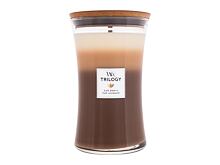 Candela profumata WoodWick Trilogy Café Sweets 453,6 g