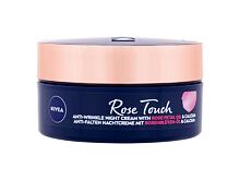 Nachtcreme Nivea Rose Touch Anti-Wrinkle Night Cream 50 ml