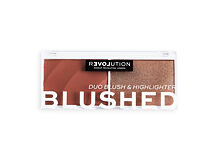Contouring palette Revolution Relove Colour Play Blushed Duo Blush & Highlighter 5,8 g Baby