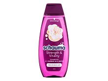Shampooing Schwarzkopf Schauma Strength & Vitality Shampoo 400 ml