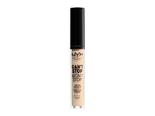 Correttore NYX Professional Makeup Can't Stop Won't Stop Contour Concealer 3,5 ml 06 Vanilla