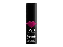 Lippenstift NYX Professional Makeup Suède Matte Lipstick 3,5 g 12 Clinger