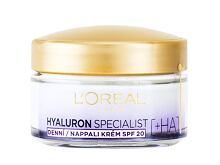 Crema giorno per il viso L'Oréal Paris Hyaluron Specialist SPF20 50 ml