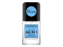 Cura delle unghie Catrice Natural All In 1 Hardening Base & Top Coat 10,5 ml